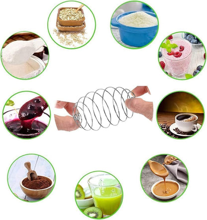 2Pcs Stainless Steel Bottle Mixer Ball, Shaker Balls, Protein Shaker Ball, Blender Balls for Mixer Bottles, Wire Whisk Ball, Mixing Balls for Protein Shakes Formula