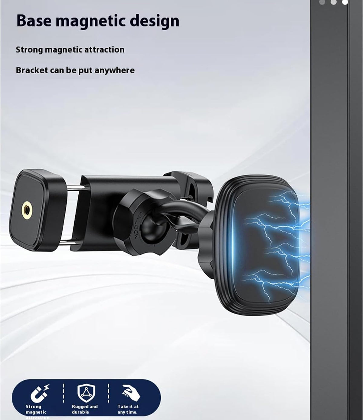 Gym Magnetic Phone Mount Holder